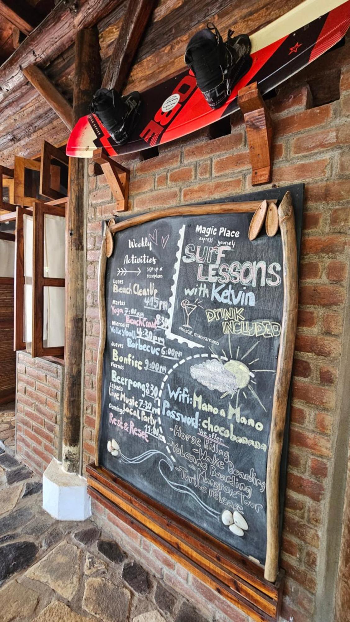 Mano A Mano Eco Hostal Las Peñitas 外观 照片